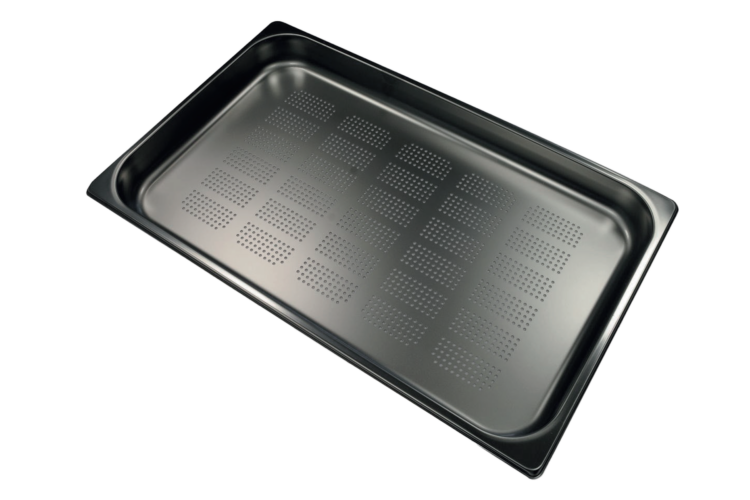 PERFORATED STAINLESS STEEL TRAYS